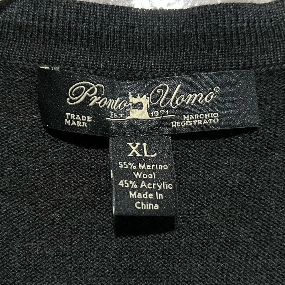 Pronto Uomo Merino Wool Vest
